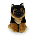 Rappa ECO knuffel Duitse Herder zittend 23 cm - realistische knuffel van recyclede PET flessen 