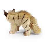 Rappa ECO knuffel hyena staand 40 cm - realistische knuffel van recyclede PET flessen - bruin beige