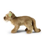 Rappa ECO knuffel bergleeuw 28 cm - realistische knuffel van recyclede PET flessen - lichtbruin