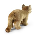 Rappa ECO knuffel bergleeuw 28 cm - realistische knuffel van recyclede PET flessen - lichtbruin