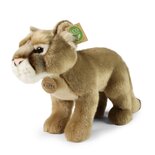 Rappa ECO knuffel bergleeuw 28 cm - realistische knuffel van recyclede PET flessen - lichtbruin