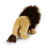Rappa ECO knuffel leeuw 28 cm - realistische knuffel van recyclede PET flessen - bruin
