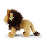Rappa ECO knuffel leeuw 28 cm - realistische knuffel van recyclede PET flessen - bruin