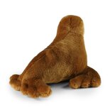 Rappa ECO knuffel walrus 26 cm - realistische knuffel van recyclede PET flessen - bruin