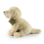 Rappa ECO knuffel Labrador Retriever 23 cm - realistische knuffel van recyclede PET flessen - lichtbruin