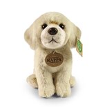 Rappa ECO knuffel Labrador Retriever 23 cm - realistische knuffel van recyclede PET flessen - lichtbruin