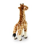 Rappa ECO knuffel giraf 42 cm - realistische knuffel van recyclede PET flessen - bruin creme