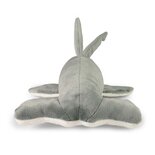 Rappa ECO knuffel hamerhaai 47 cm - realistische knuffel van recyclede PET flessen - grijs