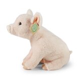 Rappa ECO knuffel varken 28 cm - realistische knuffel van recyclede PET flessen - plush world collectie