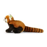 Rappa ECO knuffel Rode Panda 28 cm - realistische knuffel - van recyclede PET flessen