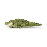  Rappa ECO knuffel krokodil 40 cm - realistische knuffel van recyclede PET flessen - groen