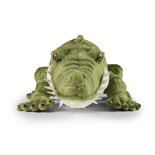  Rappa ECO knuffel krokodil 40 cm - realistische knuffel van recyclede PET flessen - groen