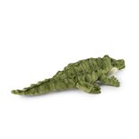  Rappa ECO knuffel krokodil 40 cm - realistische knuffel van recyclede PET flessen - groen