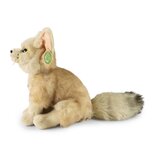 Rappa ECO knuffel Fennec vos 26 cm - realistische knuffel van recyclede PET flessen - beige bruin