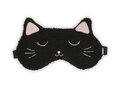 Bitten oogmasker kat verwarmbaar In de magnetron - zwart