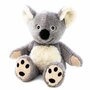 Habibi Warmteknuffel koala grijs wit 35 cm