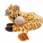 Habibi nekwarmer giraf bruin creme - 83 cm lang