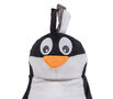 Fashy warmteknuffel pinguin Pino 25 cm zwart/wit - magnetonknuffel