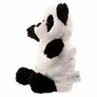 Puckator warmteknuffel panda 25 cm zwart /wit - magnetronknuffel 