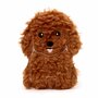 Puckator mini warmteknuffel doodle 19 cm - bruin - hond