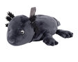 Fashy warmteknuffel Axolotl 28x25 cm - magnetronknuffel - antraciet