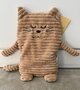 Inwolino warmteknuffel kat / poes 27 cm - bruin