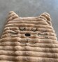 Inwolino warmteknuffel kat / poes 27 cm - bruin