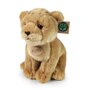 Rappa ECO knuffel lioness / leeuw 25 cm - realistische knuffel van recyclede PET flessen - bruin