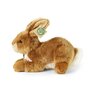 Rappa ECO knuffel konijn 23 cm - realistische knuffel van recyclede PET flessen - bruin