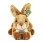 Rappa ECO knuffel konijn 23 cm - realistische knuffel van recyclede PET flessen - bruin
