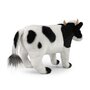 Rappa ECO knuffel koe 35 cm - realistische knuffel van recyclede PET flessen - zwart, wit