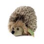 Rappa ECO knuffel mini egel 17 cm - realistische knuffel van recyclede PET flessen - bruin