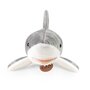 Rappa ECO knuffel witte haai 51 cm - realistische knuffel van recyclede PET flessen - grijs, wit